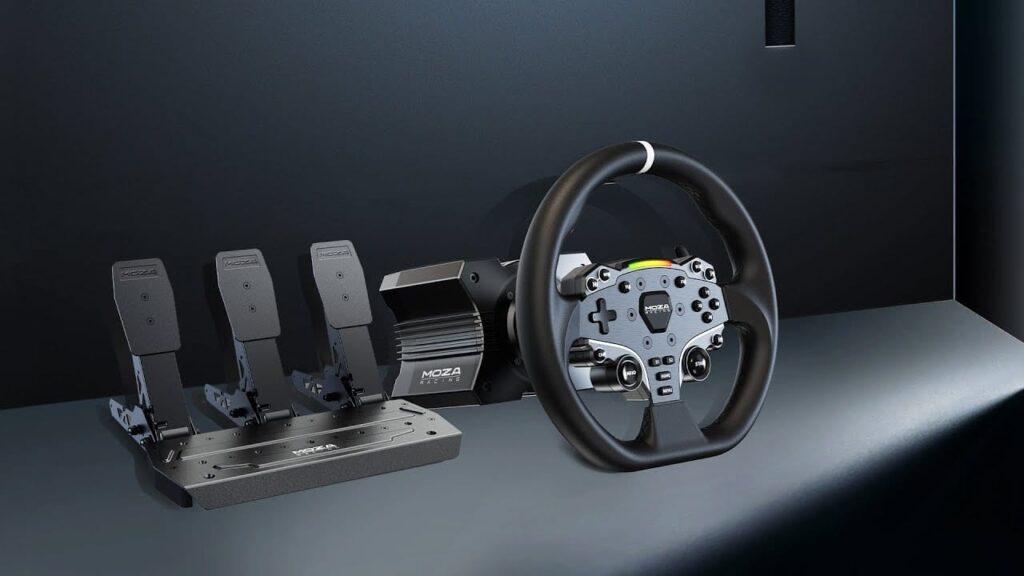 Volant Moza R5 pour simulateur de course