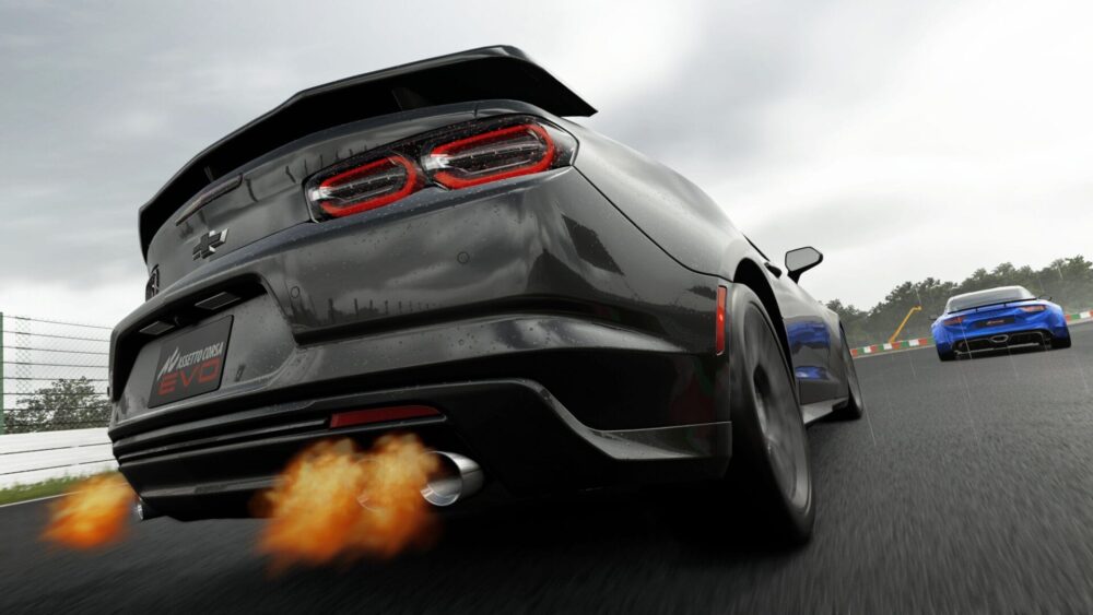 Assetto Corsa Evo PS5 sur circuit