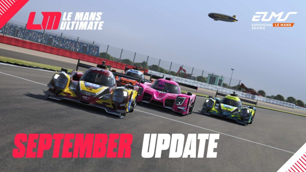 Le Mans Ultimate mise à jour septembre 2025 avec contenu ELMS et livrées